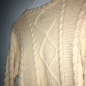 Forever 21 Cream Sweater